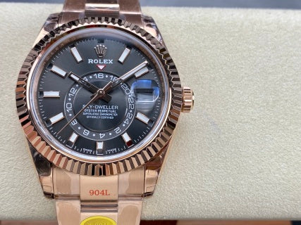 Sky-Dweller Rose Gold Slate Dial