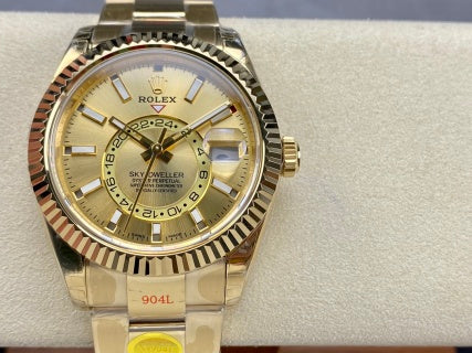 Sky-Dweller Yellow Gold Gold Dial