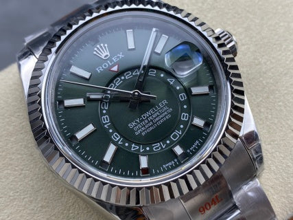 Sky-Dweller Acero Green Dial