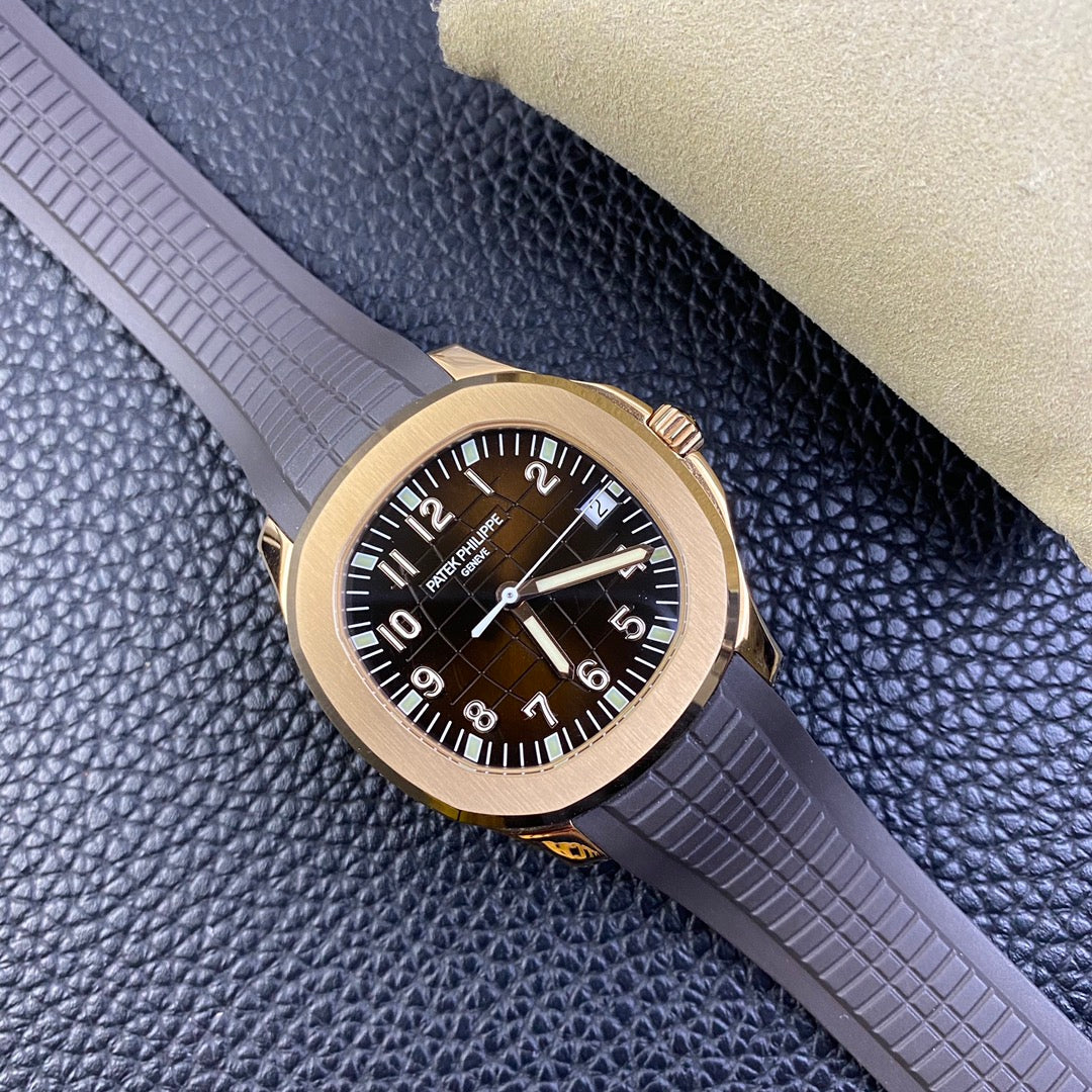 Aquanaut 5167R | Oro Rosa Esfera Marrón