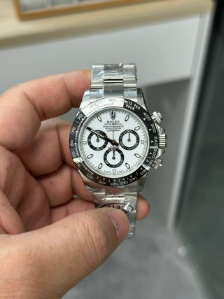 Daytona 40mm | Acero 904L y Esfera Blanca