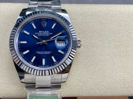 Datejust 41mm | Acero 904L y Esfera Azul